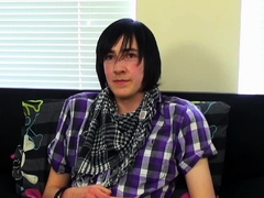 Horny Wanker Andy Roberts Got His Face Cum Covered