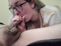 Lap Love: Desperate Throat Fuck and Cum Swallow! Part 1 of 3