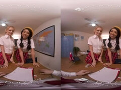 VR BANGERS Valentine's Day With Horny Students In The Classroom VR Porn