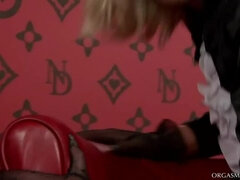 Блондинки, Брюнетки, Дилдо, Игры, Лесбиянка, Чулки, Сиськи, Игрушки