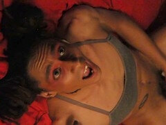 Amerikaans, Anaal, Zwart, Sperma in mond, Sperma in gezicht, Hakken, Zuigen, Slikken