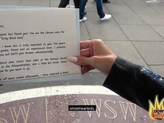 Blondine, Vollbusig, Hundestellung, Fetisch, Deutsch, Milf, Pov, Rau