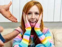 Kont, Grote lul, Pijpbeurt, Hondjeshouding, Natuurlijke tieten, Mager, Tiener, Tieten likken