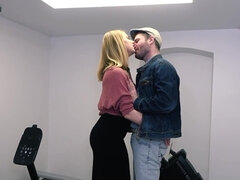 お尻, ビッチ, ブロンド, フェラチオ, イく瞬間, バック, Hd, ハメ撮り