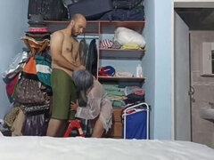 Stepsister Teaches Me To Dance Then Gives Blowjob & Deepthroat - Big Dick Fucking Doggy Style