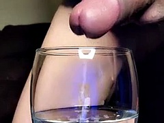 Enthousiasteling, Aziatisch, Grote lul, Sperma shot, Shemale