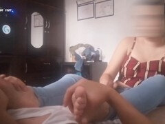 Mamada, Pies, Masturbacion con pies, Pajear