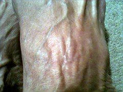 Fétiche des pieds, Nue  à poil