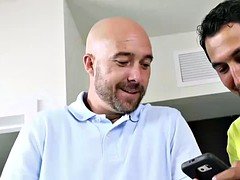 Mad Daddys swap Their Daughters In This Reality Blindfold Sex