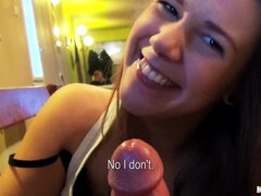 Today's Special POV Blowjob: One Skank, Served Over-Easy with Slut Alexis Crystal