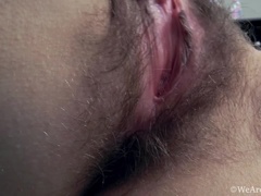Culo, Morena, Peludo, Lencería, Masturbación