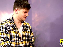 Tight ass babes get stuck under a bed only to be rescued by an unlikely hero