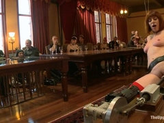 In den arsch, Fesselspiele, Frau, Erniedrigung, Bestrafung, Rau, Sklave, Flotter dreier