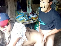 Venezuelan employee fucks co-worker and prepares to seduce boss in Spanish porn