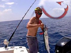 Badass babes deep sea fishing and biking