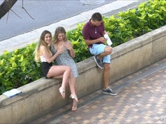 キス, オナニー, オーガズム, 公共, 一人, おもらし, スカートのぞき