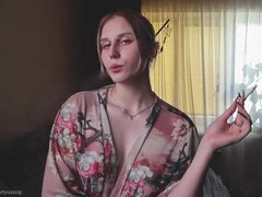 素人, フェティッシュ, Hd, 自然山雀, 女子高生, 喫煙, 一人, 長身