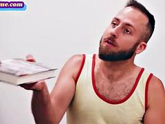 Enthousiasteling, Lieveling, Biseksueel, Pijpbeurt, Schattig, Homo, Tatoeage, Trio