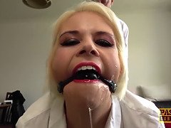 緊縛, フェラチオ, ボンデージ, イく瞬間, 服従, フェティッシュ, 熟年, スパンキング