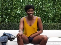 Mamada, Polla, Ébano, Pajear, Enorme, Interracial, Al aire libre, Chupando
