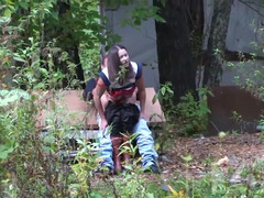 Amateur, Ass licking, Blowjob, Public, Pussy, Russian, Teen, Voyeur
