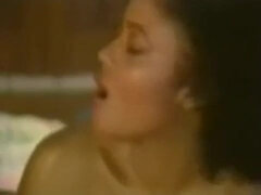 Sucer une bite, Queue, Noir ébène, Faciale, Masturbation, Seins naturels, Rétro ancien