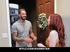 デカチン, デカパイ, フェラチオ, エロ熟女, 淫乱熟女, 母, 叫ぶ, 義母