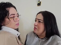 素人, 茶髪の, カップル, Hd, キス, レズビアン, ティーン, ユニフォーム