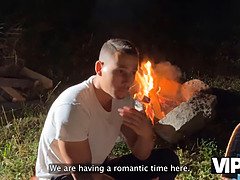 Schönheit, Braunhaarige, Süss, Tschechisch, Hd, Im freien, Verführt, Titten