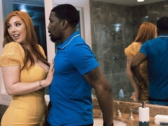 Grosser arsch, Grosser schwanz, Grosse titten, Blasen, Hundestellung, Frau frau mann, Taboo