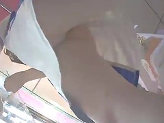 素人, アジア人, 美人, クラブ, フェティッシュ, 日本人, パンティ, のぞき