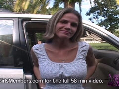 She Bares Her Big Real Titties In Risky Places In Tampa