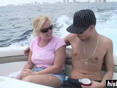 最高, 美女, ブロンド, 巨乳な, エロティック, キス, アウトドア, 濡れ