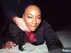 18 jahre, Blasen, Schwarz, Hd, Interrassisch, Pov, Öffentlich, Realität
