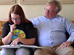 Intergenerational couple - The red grows