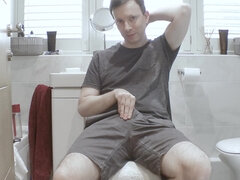 素人, 浴室, デカ尻, チン, ゲイ, 自家製, 下着, ヌード