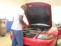 Verga grande, Rubia, Mamada, Sexo duro, Interracial, Estrella porno