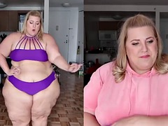 BBW in swimsuit