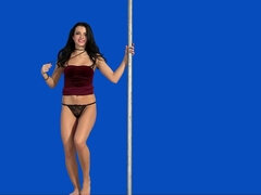 Kinky Sapphira amazing nude solo dance