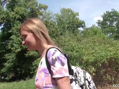 Blondine, Hochschule, Schwanz, Aufs gesicht abspritzen, Hardcore, Im freien, Öffentlich, Jungendliche (18+)