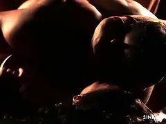 デカパイ, フェラチオ, イマラチオ, Hd, なめる, 自然山雀, オマンコ, ソフトコア