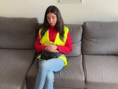 Pijpbeurt, Autobus, Gevangen, Sperma, Vingeren, Hd, Kut duiken, Ruw