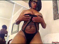 Amateur, Sucer une bite, Noir ébène, Lingerie, Mère que j'aimerais baiser, Chatte, Solo, Jouets