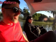 Instant Boat Pick Up: Shy Argentinian BBW with Big Ass Gives Blowjob and Rough Doggy Style Sex