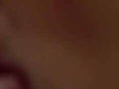 Blonde Rides a Big Dick on a Blanket - Hardcore Cumshot