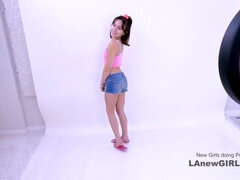 18 jaar, Enthousiasteling, Sperma in mond, Daddy, Penis, Klein, Gezichtspunt, Mager