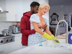 Culo, Tetas grandes, Negro, Rubia, Mamada, Tetona, Interracial, Tetas