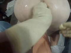 Dildo, Schmuddelige sprache, Extrem, Frau, Erniedrigung, Latex, Herrin, Spielzeuge