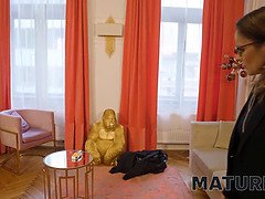 Daisy Deseo, the horny stepmom, gets down and dirty with her stepson in Drop Your Cigarette and Fuck Me fantasy