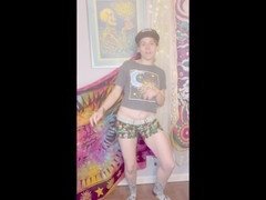 Naked dance, creamy pussy, sexy dance